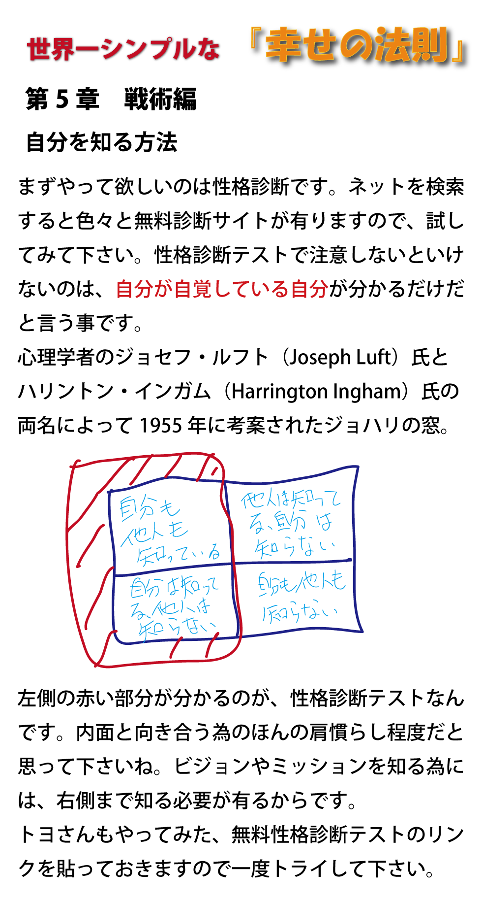 ♯音道楽♯おとどうらく♯オトドウラク♯ビジョン♯ゴール♯目標♯ミッション♯使命♯幸せ♯パーソナルブランディング♯自分づくり♯アイデンティティ♯自己同一性♯歌♯うた♯動画♯SONG♯MOVIE♯♯PRODUCT♯PRODUC♯愛♯生活♯LOVE♯LIFE♯ﾗﾌﾞ♯ﾗｲﾌ♯幸せﾍの道♯音道楽♯おとどうらく♯オトドウラク♯ビジョン♯ゴール♯目標♯ミッション♯使命♯幸せ♯パーソナルブランディング♯自分づくり♯アイデンティティ♯自己同一性♯歌♯うた♯動画♯SONG♯MOVIE♯music♯PRODUCT♯PRODUC♯愛♯生活♯LOVE♯LIFE♯ﾗﾌﾞ♯ﾗｲﾌ♯幸せﾍの道♯アート♯atr♯vission♯mission♯motto♯モットー♯悟り♯空♯道♯経済♯タイムマシン♯本♯bok♯コンマリ♯モットー♯motto♯指針♯戦略♯戦術♯ストラテジー♯タクティクス♯strategy♯tactics♯ジョハリの窓♯性格診断テスト♯占星術♯しいたけ占い♯おとめ座♯自分と向き合う方法♯ジョハリの窓